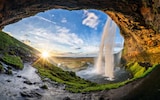 Seljalandfoss is one of many waterfalls amazing visitors in Iceland