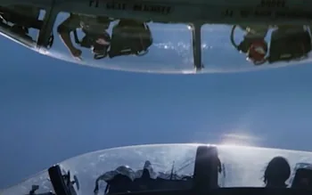 'Watch the birdie': one of Top Gun's few unrealistic aerial stunts