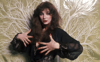 Emotional sound: singer Kate Bush 