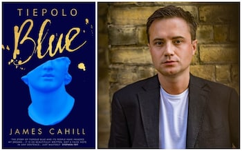 Tiepolo Blue is James Cahill's first novel