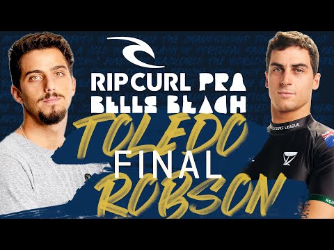 Filipe Toledo vs Callum Robson FINAL | Rip Curl Pro Bells Beach - Heat Replay