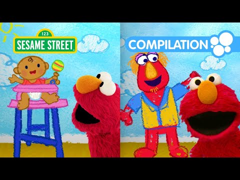 Sesame Street: Celebrate Families with Elmo | Elmo's World Compilation