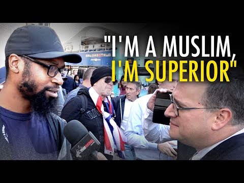 Ezra Levant interviews Jihadi in London