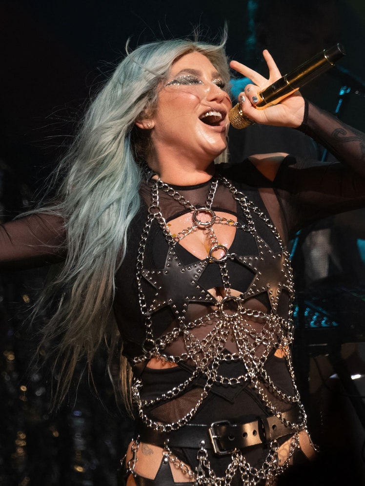 US singer Kesha performs on stage at ACL Live at The Moody Theater in Austin Texas on August 18 2021.