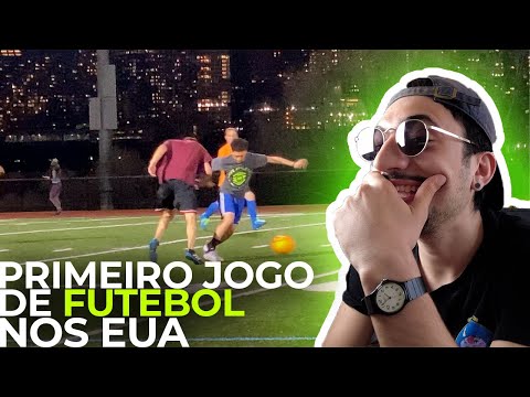 Meu primeiro jogo contra os Americanos | Futebol nos EUA