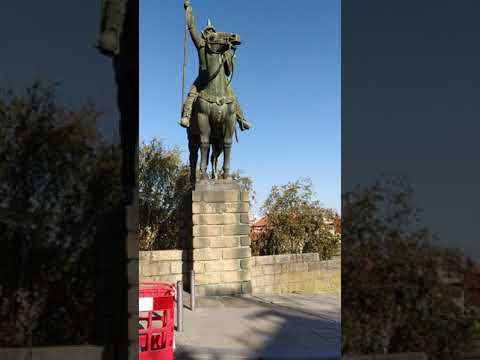 Statue of Vímara Peres, Памятник основателю Португалии в Порту.