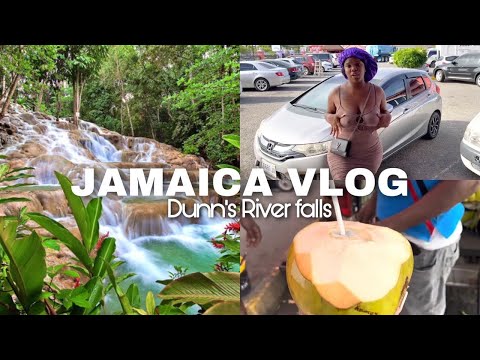 DUNN’S RIVER , A DAY OUT IN JAMAICA 🇯🇲🥂. ( lol I fell but I will do it again )