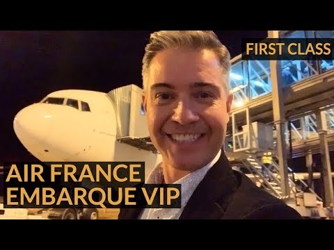 AIR FRANCE PRIMEIRA CLASSE - Embarque VIP - Lounge La Première no aeroporto Charles de Gaulle Paris