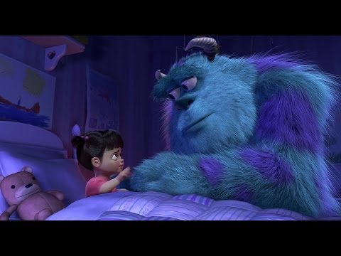 Touching Goodbye Scene - Monsters Inc (Boo & Kitty)