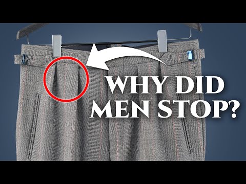 Why Did Men Stop Wearing Pleated Pants (Trousers)?