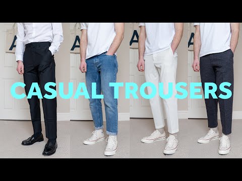 The Best Styles Of Casual Trousers For Men