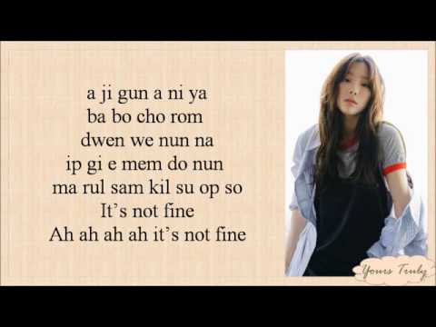 TAEYEON 태연 - FINE [Easy Lyrics]