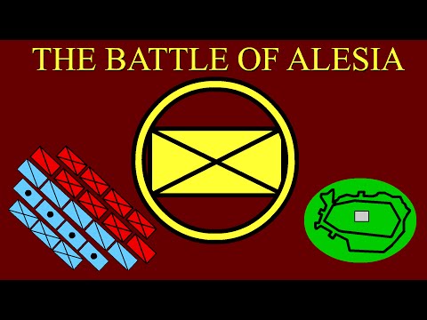 The Battle of Alesia (52 B.C.E.)