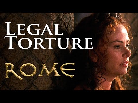 Atia of the Julii practices Legal Torture - "HBO Rome" HD [ENG] subs