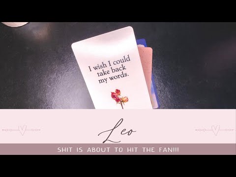 ♌️LEO AUGUST 2021 ♌️💕"Sh*t is about to HIT THE FAN !!! OMG " 💕TAROT READING LOVE MONEY & MORE