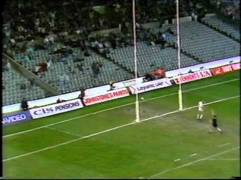 Joe Lydon's drop goal - Challenge Cup Semi Final 1989 - Wigan v Warrington