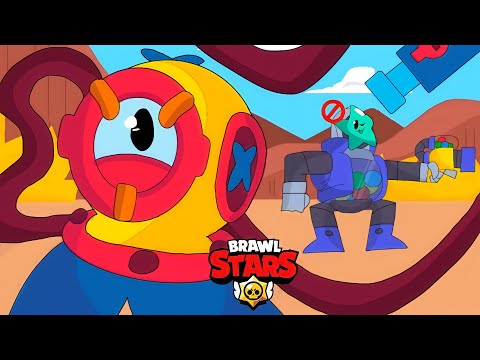 AMAZING OTIS OR RICO'S ENVY (again) - Brawl Stars animation