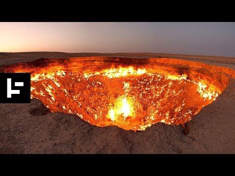 This Hellish Crater Has Been on Fire for Almost 50 Years