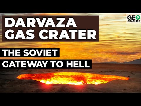 Darvaza Gas Crater: The Soviet Gateway to Hell