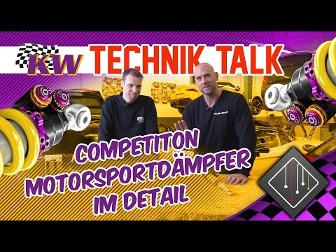 KW Technik Talk mit Thomas Rechenberg | Competition Motorsportdämpfer im Detail | Team mcchipdkr