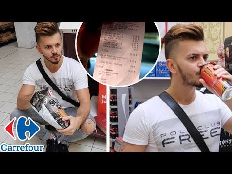 HESABI ÖDEMEDEN YİYİP İÇMEK ! | CARREFOUR