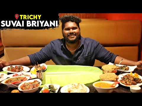 Pallipalayam & Barbecue Chicken at Suvai Biriyani Restaurant ￼- Trichy