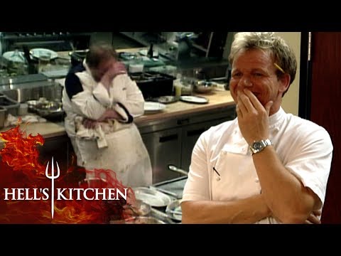 Struggling Chef Almost Faints During Service | Hell's Kitchen