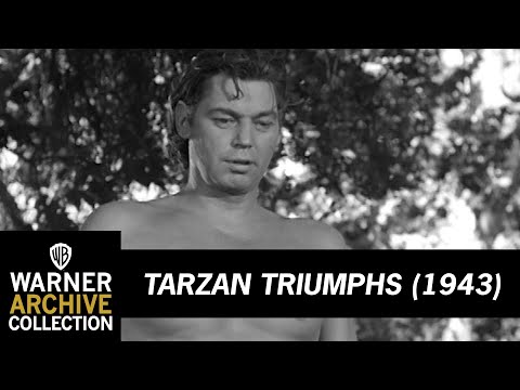 Tarzan Feeds Nazi To Lion | Tarzan Triumphs | Warner Archive