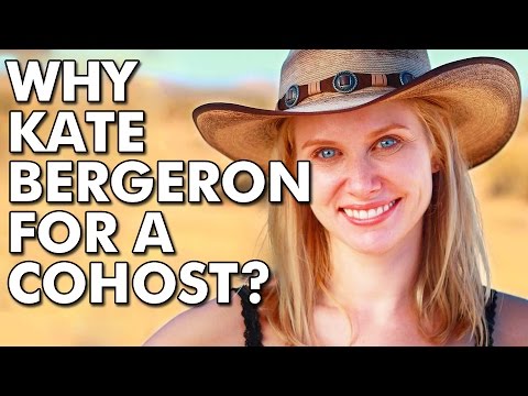 Why hire Kate Bergeron to cohost?