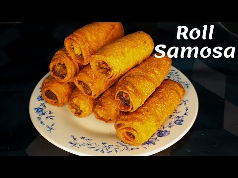 Wheat Flour Roll Samosa | गव्हाच्या पिठाचा रोल समोसा