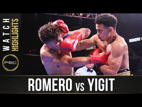 Romero vs Yigit HIGHLIGHTS: July 17, 2021 | PBC on SHOWTIME