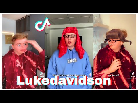 Luke Davidson new funniest tiktok compilation 2022