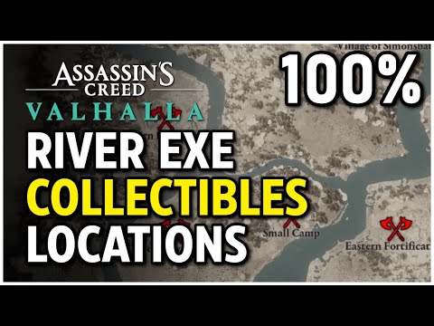 Assassin's Creed Valhalla - River Exe: All Collectibles Locations (River Raids)