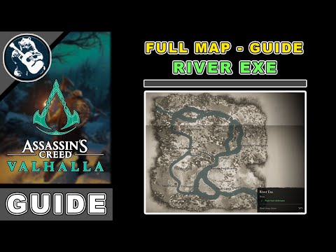 River Exe Map Complete Guide for Assassins Creed Valhalla River Raids Maps #1