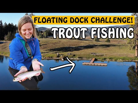 Can You Catch BIG TROUT from Floating Docks? | Fishing with Rod