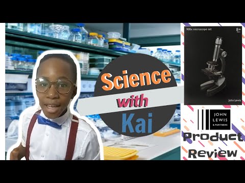 JOHN LEWIS  - KIDS SCIENTIFIC TOY GADGET REVIEW  - SCIENCE WITH KAI