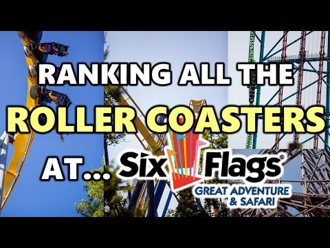 Ranking All The Roller Coasters At Six Flags Great Adventure (Jackson, NJ)