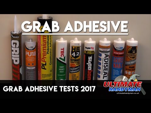 Grab adhesive tests 2017