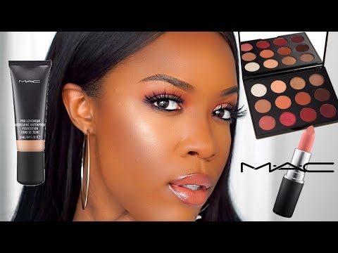 FULL FACE OF MAC COSMETICS | ONE BRAND MAKEUP TUTORIAL