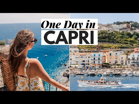 Capri Italy Travel Vlog : How to Spend One Day in Capri