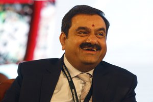 Adani Group Chairman Gautam Adani attends the "Invest Karnataka 2016 - Global Investors Meet" in Bangalore, India, Wednesday, Feb. 3, 2016.