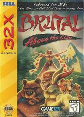 Brutal Above The Claw - Front | Brutal: Above the Claw Sega 32X