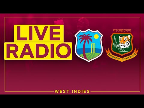 🔴 LIVE RADIO | West Indies v Bangladesh | 3rd T20I