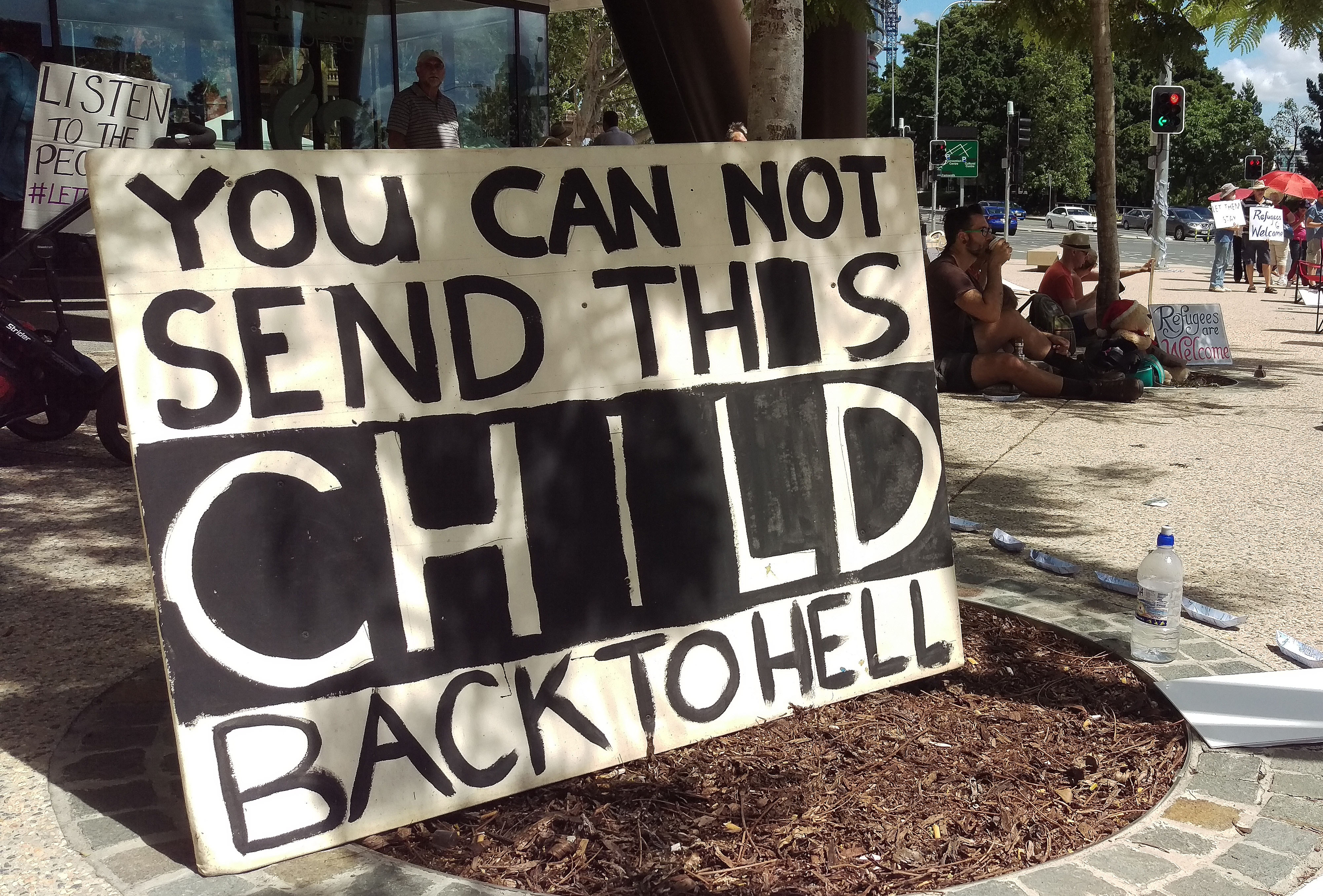 BABY ASHA HOSPITAL PROTEST