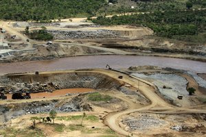 File - The Blue Nile river flows near the site of the planned Grand Ethiopian Renaissance Dam near Assosa in the Benishangul-Gumuz region of Ethiopia, near Sudan, some 800 kilometers (500 miles) from the capital Addis Ababa.