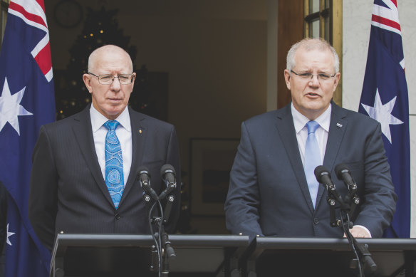  Prime Minister Scott Morrison announces David Hurley as Australia's next Governor-General.