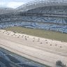 Tonnes of turf have been rolled out at Allianz Stadium ahead of the first kick-off.