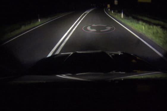 These headlights can tell you the weather and upcoming obstacles