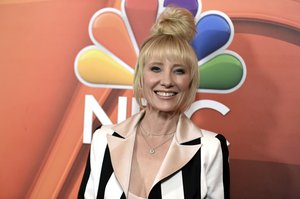 Anne Heche attends the NBC Television Critics Association 2017 Summer Press Tour at the Beverly Hilton Hotel on Thursday, Aug. 3, 2017, in Beverly Hills