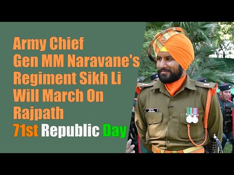 Army Chief Gen MM Naravane's Regiment Sikh Light Infantry Contingent Will March On Rajpath (Proud)